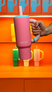 CHAKO LAB CERAMIC BAWANG 1050ml INSULATED SPILL PROOF TUMBLER WITH STRAW Water Jug SUS316 Stainless Thermos