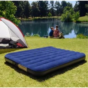 KASUR ANGIN INTEX DOUBLE WARNA BIRU GRATIS POMPA INJAK