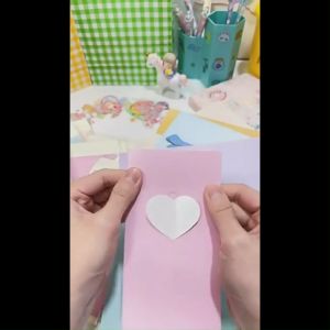 🔥SG LOCAL STOCK🔥Come with envelope Greeting Card Bowknot Love Wing Wedding Blessing Card Handwritten Invitation Gift Card For Birthday Baby Shower Valentines Day Wedding Birthday Teachers Day