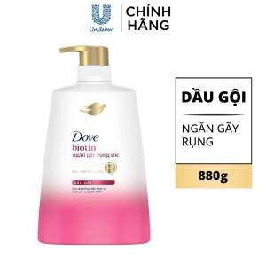 Dầu gội Dove phục hồi hư tổn 880g công nghệ mới giá mới