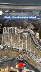 [ GRATIS Shampoo Wax 1 Sachet ] Pembersih Mesin Mobil Motor 1Liter / Engine Degreaser Machine Cleaner / Cairan Pembersih Penghilang Noda Minyak Oli Kerak by Counsel Details