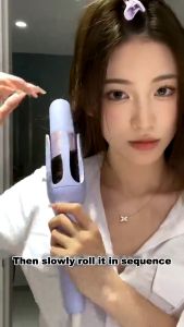 Hair Curler Automatic Curling Iron 4 Temperature Ceramic Curling Machine Alat Kerinting Rambut Hair Styler 自动卷发棒