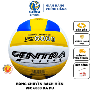 Bóng Chuyền Dán VFC-6500  Da PU Chính Hãng(Tặng kim+Lưới +Bơm)
