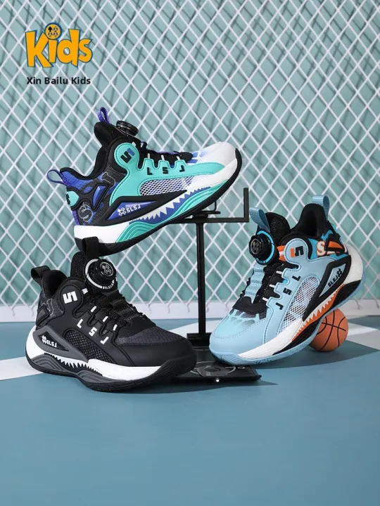 Cushioning%20Big%20Boy%20Basketball%20Shoes%20Breathable%20Mesh%20-%20Image%202