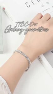 TINO TINO Gelang Wanita D47 Geometris Cristal Cubic Zirkonia Import