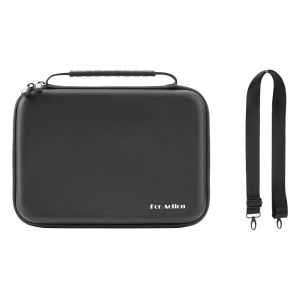 All-in-One Storage Bag for DJI Osmo Action 6 Case Holds Camera Charger Battery Base Selfie Stick Portable Accessories Organizer