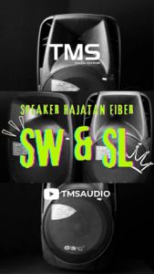 Speaker 15inch Active Passive Full Range SL-115 Bluetooth Speaker G&G | TWSAUDIO