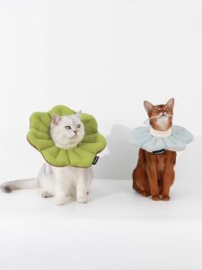 Hidream Flower Soft Elizabeth Collar Extra Large Anti Lick Recovery Cone Adjustable Waterproof Neck Shield For Cat Dog