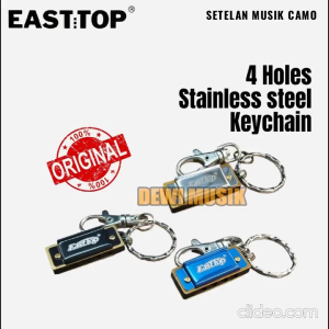 MUSIK HARMONIKA MINI EASTTOP 4 LUBANG KEY C AM897 / MINI HARMONICA (SC2729)