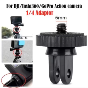 Ngàm bộ chuyển đổi ốc 1/4 inch cho gậy chân máy ảnh  camera Gopro Xiaomi Yi