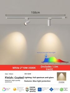 JINGYA | Adjustable LED Track Spotlight 3-color Hill-shaped