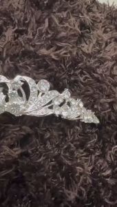 European and American bride crown Amazon exclusive Queens crown birthday hair accessories ball wedding headdress(现货)