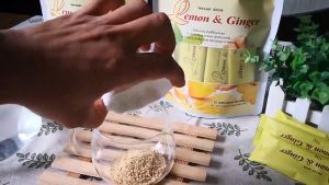 Lemon Ginger Tea Slimming 10g x15 bags Products Detoxification Slimming Anti-Cold Anti-Cold Liver and Anti-Motion Sickness Sober Tea