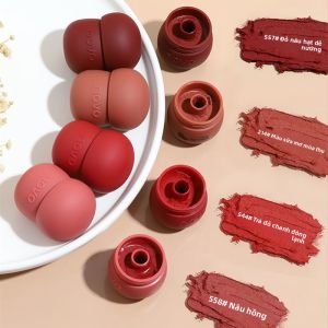 Son Môi NOVO Velvet Matte Lip Mud Dạng Bột 6g Màu Sắc Lâu Trôi Không Dính Cốc Đựng Son Môi Cho Da Khô Và Da Hỗn Hợp
