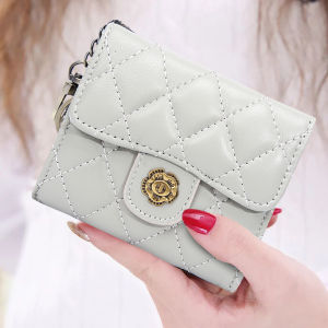 MEIFEI | Quilted Lamb Leather Multi-Card Holder Wallet