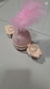 Đồ chơi cho mèo lật đật xoay kèm lông vũ cho mèo giảm stress đồ chơi thư giãn cho thú cưng - Nuôi Pet Shop