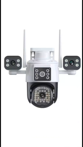 TP-LINK Three Lens CCTV Camera 4G/WIFI Connect 360 Degrees Pan Smart Surveillance 10X Zoom Waterproof Two-Way Audio Full Color Night Vision IP Security Cameras