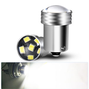 2Pcs 2835 Chips 12V/24V 6000K 1156 ba15s 1157 bay15d LED Brake Lamp Bulbs Car Stop Rear Reverse Backup Drive Fog Lamp Lighting