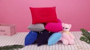 หมอน งีบ หมอนเป่าลม แห่ เบาะนั่ง หมอนผ้าห่ม หมอนพกพาเป่าลม ทําจากPVC Inflatable pillow