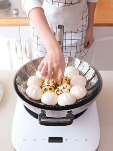 Wadah Kukus Stainless Lipat Portable - Alat Kukus Serbaguna