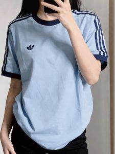 adidas | Retro American Style Blue T-Shirt