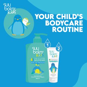 Suu Balm Kids Dual Soothing & Moisturising Head-to-Toe Wash (100ml/420ml)