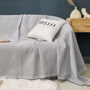 Áo Phủ Ghế Sofa Bằng Vải Polyester/cotton Có Thể Giặt Được Dành Cho Ghế Sofa 3 Chỗ Ngồi Kiểu Dáng Trang Trí Phù Hợp Với Ghế Sofa Giường Hình Chữ Nhật Họa Tiết Jacquard Dành Cho Người Lớn