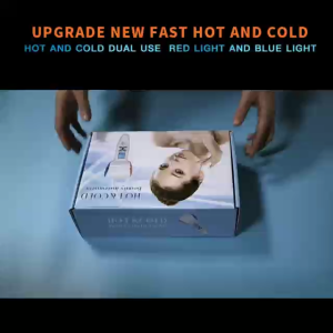 Foreverlily Hot Cold Hammer Rejuvenation Facial Machine Face Care Device Cryotherapy Treatment Lifting Skin Beauty Massager