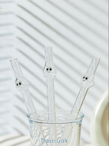 CAROTE | Transparent Large Diameter Glass Straw