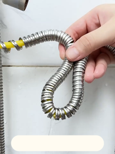 Hàng Cao Cấp Dây sen thép không gỉ dây vòi nước Dễ dàng vệ sinh vòi tăng áp，vòi tăng áp，ống mềm vòi sen