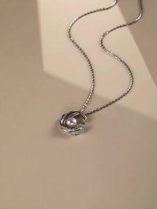 SOULSILVER | Elegant Freshwater Pearl Sterling Silver Necklace