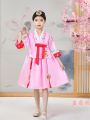 Spring Children's Korean Traditional Costume Performance Outfit Boy's North Korea Ethnic Hanbok Baby Toddler Kids' Clothing. 