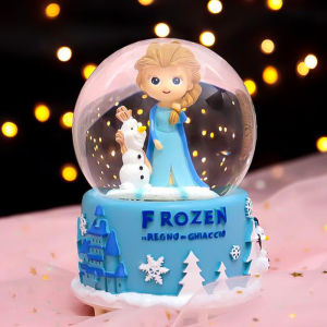 GUTIAN | Children Elsa Princess Snow Frozen Crystal Music Box Gift