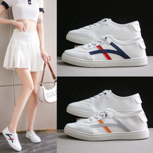 Flat Bottom Leather Surface Casual Womens Shoes Spring Summer New Style Student Fashion Trend Flat Heel Single Shoes round Toe