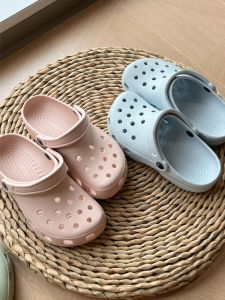 Womens Flat Bottom Sandals 2025 New Summer Anti-Slip Soft Bottom Beach Shoes Travel Slippers Workwear Casual Style EVA Material