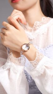 Sunlifex Jam Tangan Wanita Korea Elegan Tali Gelang Berlian Anti Air Jam Tangan Cewek Original COD