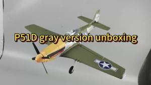 Cánh Quạt Máy Bay RC 5CH P51D Mustang & Phụ Tùng Thiết Bị Hạ Cánh Màu Đỏ Vàng Tương Thích Với Sayzon P51D Sải Cánh 510mm