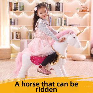 Rideable Children Toy Horse Adult-friendly
