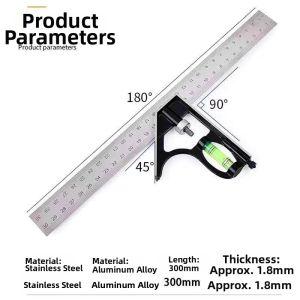 Night Vision Durable Measuring Combination Ruler