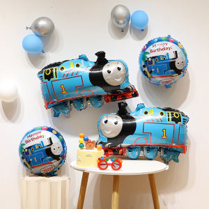 18 inch Thomas balloon wedding decoration balloon children birthday decoration aluminum foil balloon party supplies festival partyneeds birthday decor anniversary balloon partysupp