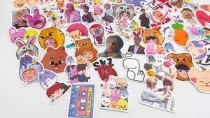 52pcs Stray Kids Stickers Waterproof Vinyl Decals for STAYs Laptop Journal DIY scrapbook stickers