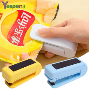YESPERY Mini Heat Bag Packaging Sealer Portable Plastic Bag Clip Sealing Machine Food Storage Seal Snack Sealing Kitchen Gadgets