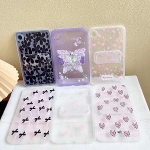Bowknot Transparent Tablet Case For Samsung Tab S11 11 inch 2025 Tab A7 Lite A9 A11 8.7 A8 A9+ A11+ Plus 11" Stand Funda Cover