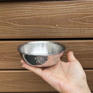 316 Stainless Steel round Plate Home Use Kimchi Snack Sauce Condiment Bone Discard Plate Heatable Chinese Style Dining Utensils