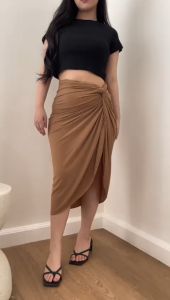 COCO Skirt l Beach Skirt l Rok Pantai l Rok Wanita l Sutra Premium