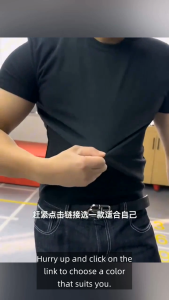 Mens Compression Fitness Short Sleeve Shirt Tights Quick-dry Sports Basketball Gym Shirt T-shirt