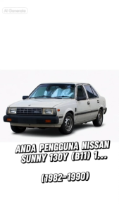 Yusin Brake Shoes Set Rear For Nissan Sunny 130Y (B11) 1.3 – OEM Replacement Part