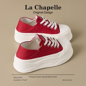 La Chapelle | Breathable Lightweight Thick Sole Womens Canvas Shoes
