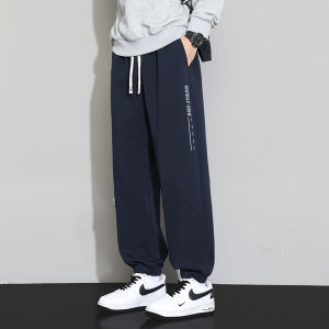 Quần Dài Thể Thao Nam Mùa Xuân Thu Rộng Rãi Có Khóa Kéo Quần Dài Thường Ngày Đa Năng Màu Trung Tính Quần Dài Ống Rộng
