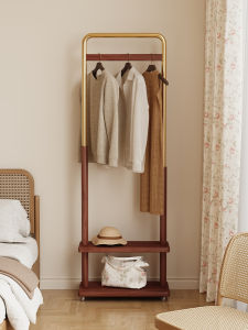 FANTANYIPIN | Vintage Mobile Wood and Metal Coat Rack